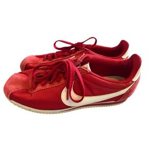 Nike Red and White Athletic Shoes Cortez OG Men’s Size 8